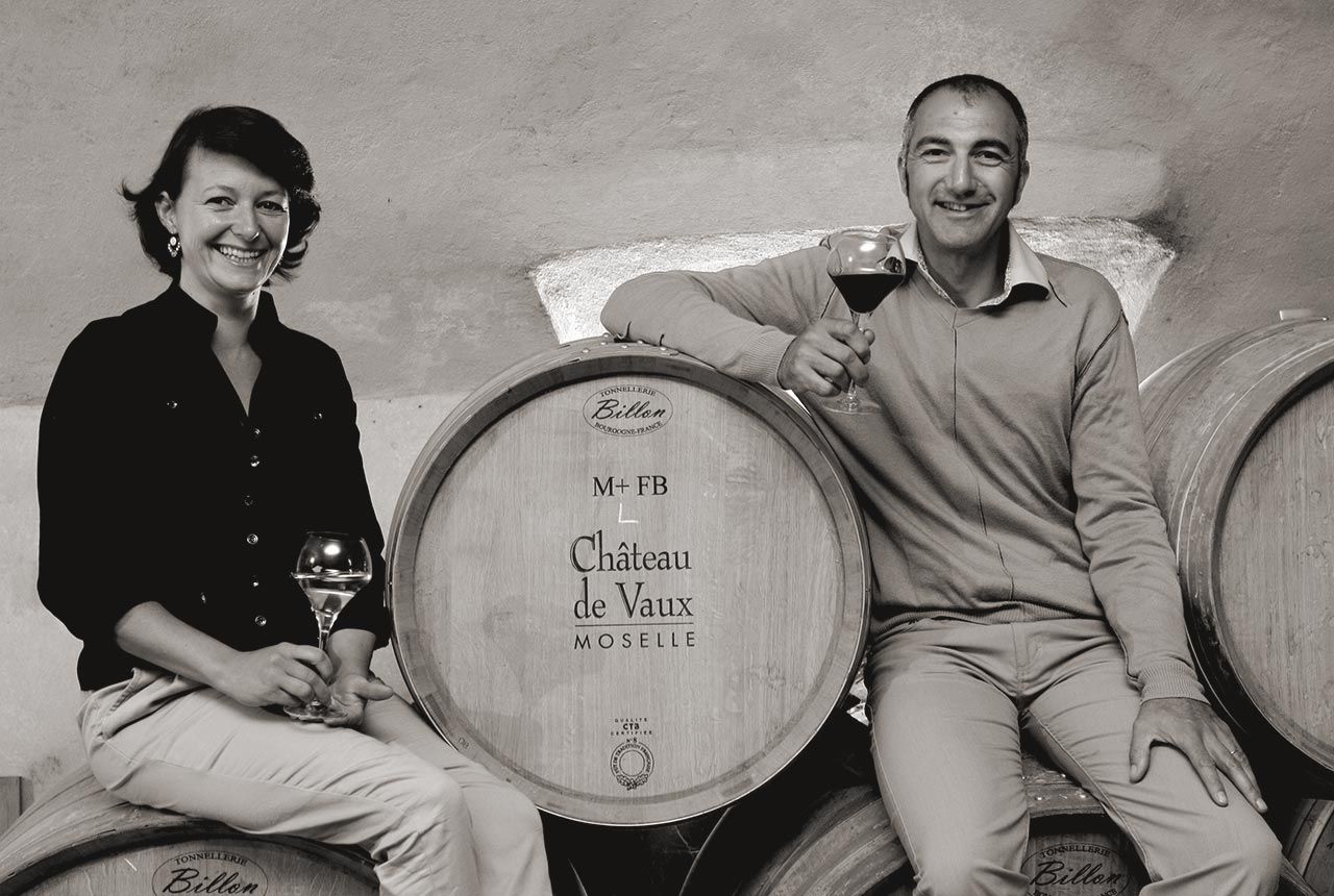 Les vignerons Vignobles Molozay Château de Vaux Moselle Les vignerons Vignobles Molozay Château de Vaux Moselle